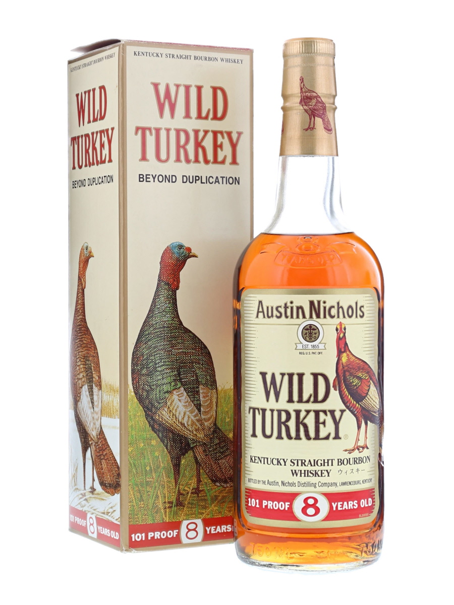 ワイルドターキー 8年 旧ボトル 750ml / 50.5% - 歌舞伎ウイスキー