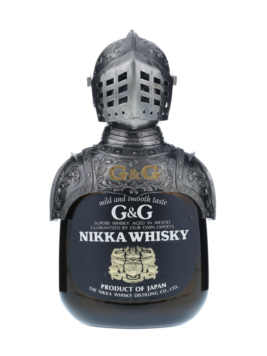 G&G 武士の頭部像 金属製 ニッカ ボトルカバー 武田信玄 G&G 武士の頭