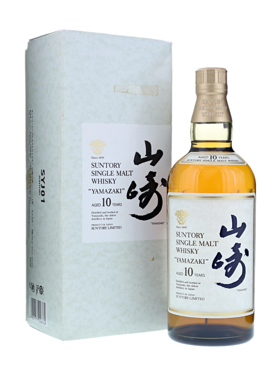 山崎 10年 シングルモルト 700ml / 40% - 歌舞伎ウイスキー 日本の