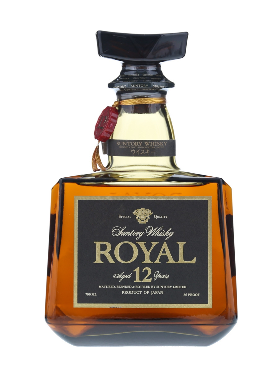 サントリー ローヤル 12年 700ml / 43% - 歌舞伎ウイスキー 日本の