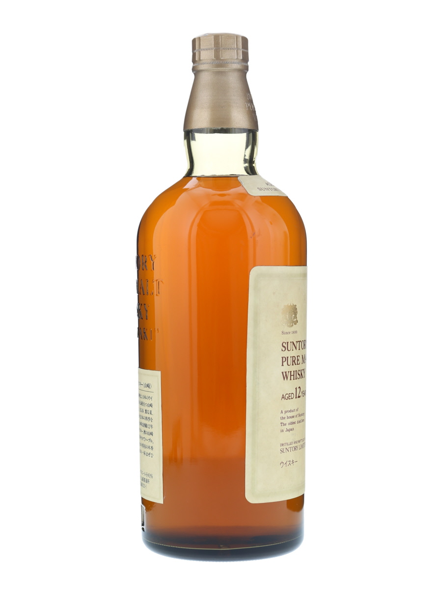 山崎 12年 ピュアモルト 1000ml / 43% - 歌舞伎ウイスキー 日本の