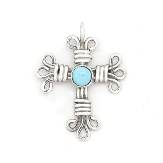 インディアンジュエリー ペンダントトップ ヘッド 十字架 クロス