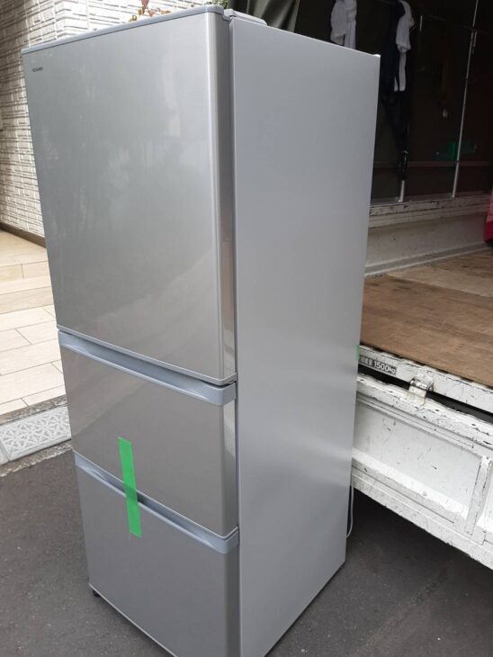 全国送料無料 東芝 冷蔵庫 330L GR-K33SXV 2018年 ファミリー 全国送料