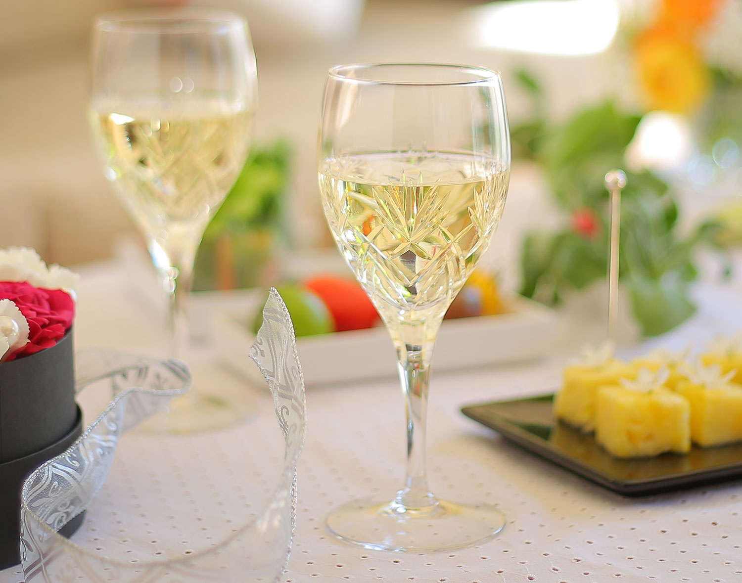 ペアワイングラス＜ボナール＞ | カガミクリスタル