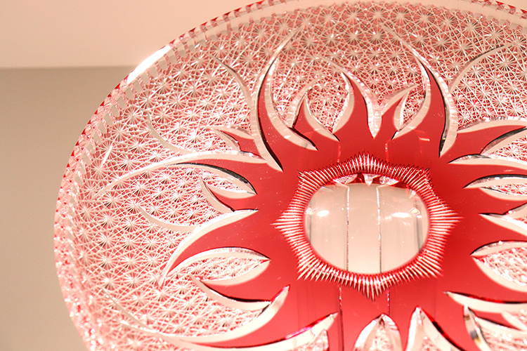 江戸切子 伝統工芸士 篠崎英明 作品展」 | カガミクリスタル