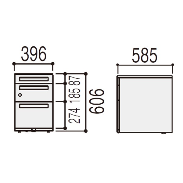 ST-A4-3-606SK 5-118-5010【送料無料】 | ウチダ STワゴン通販 - Kagg.jp