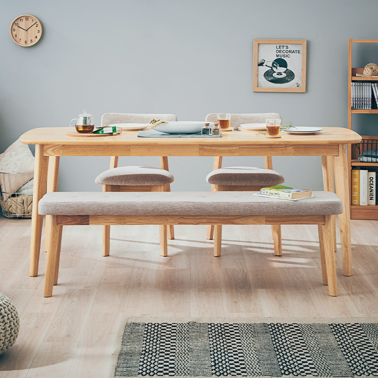 ダイニング4点セット 幅180cm Cocotte2(ココット2) 4色対応の通販情報