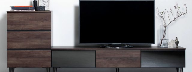 綾野製作所】ローボード・サイドボード『ゼノノアール』