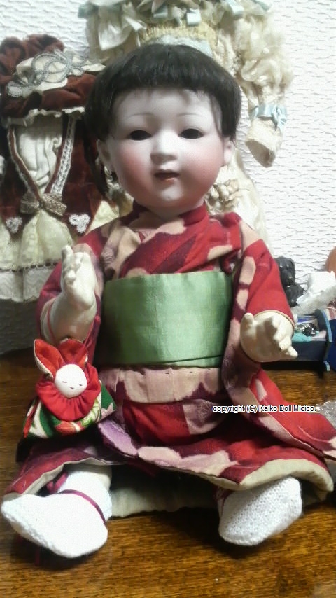 ねねちゃん 特大の子 - 懐古どぉるMicico|和洋アンティークドール専門