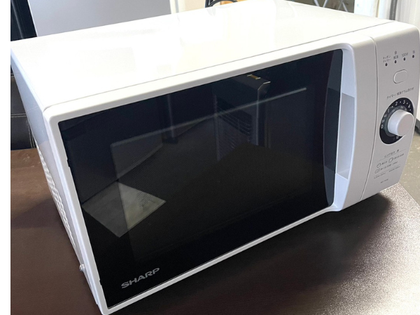 電子レンジ シャープ RE-TM18-W 2021年製 ※動作チェック済/当店3ヶ月保証