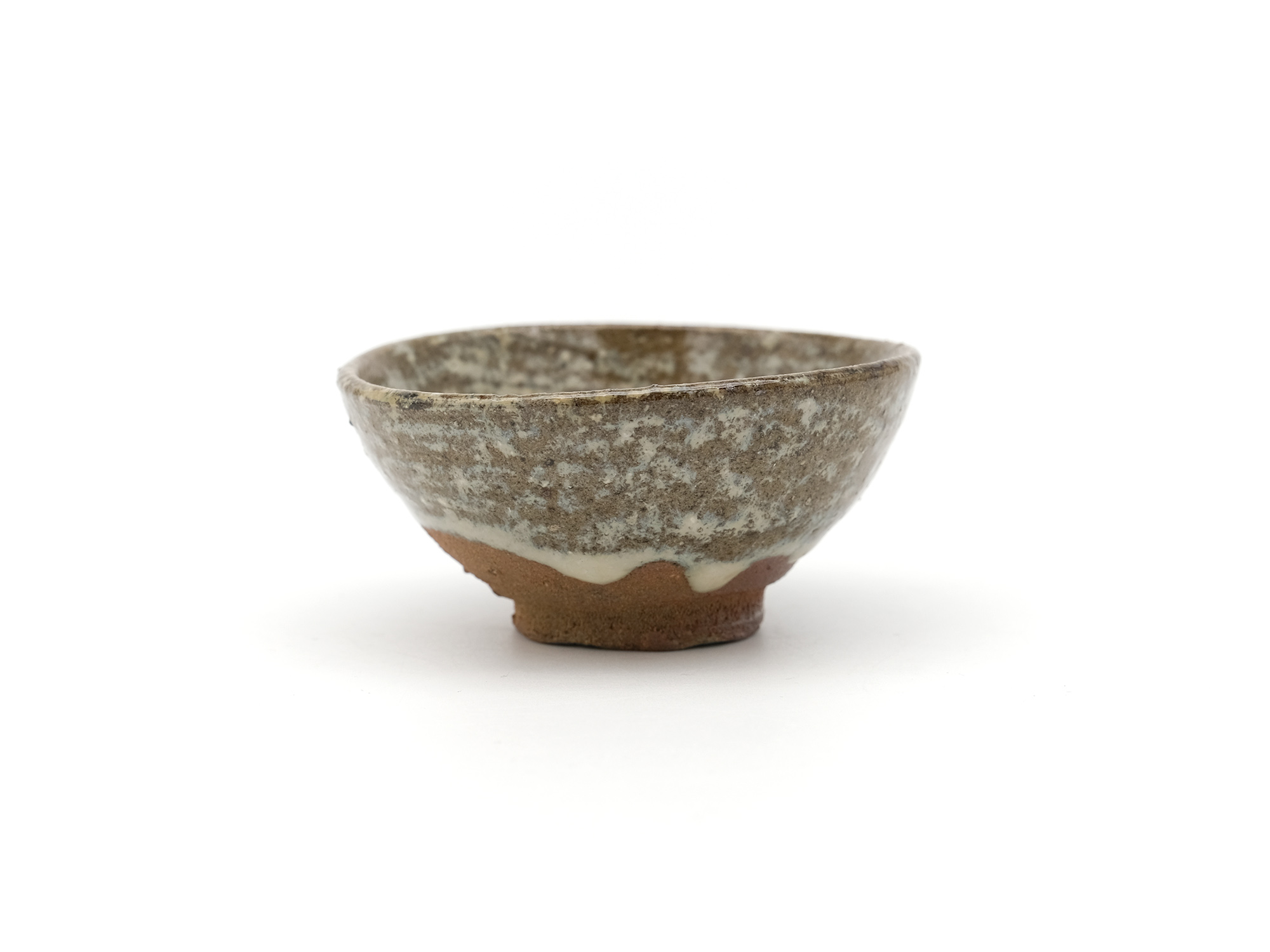 吉野敬子作 朝鮮唐津湯呑 2脚セット 遺作 径7cm 高さ8.5cm 吉野敬子作