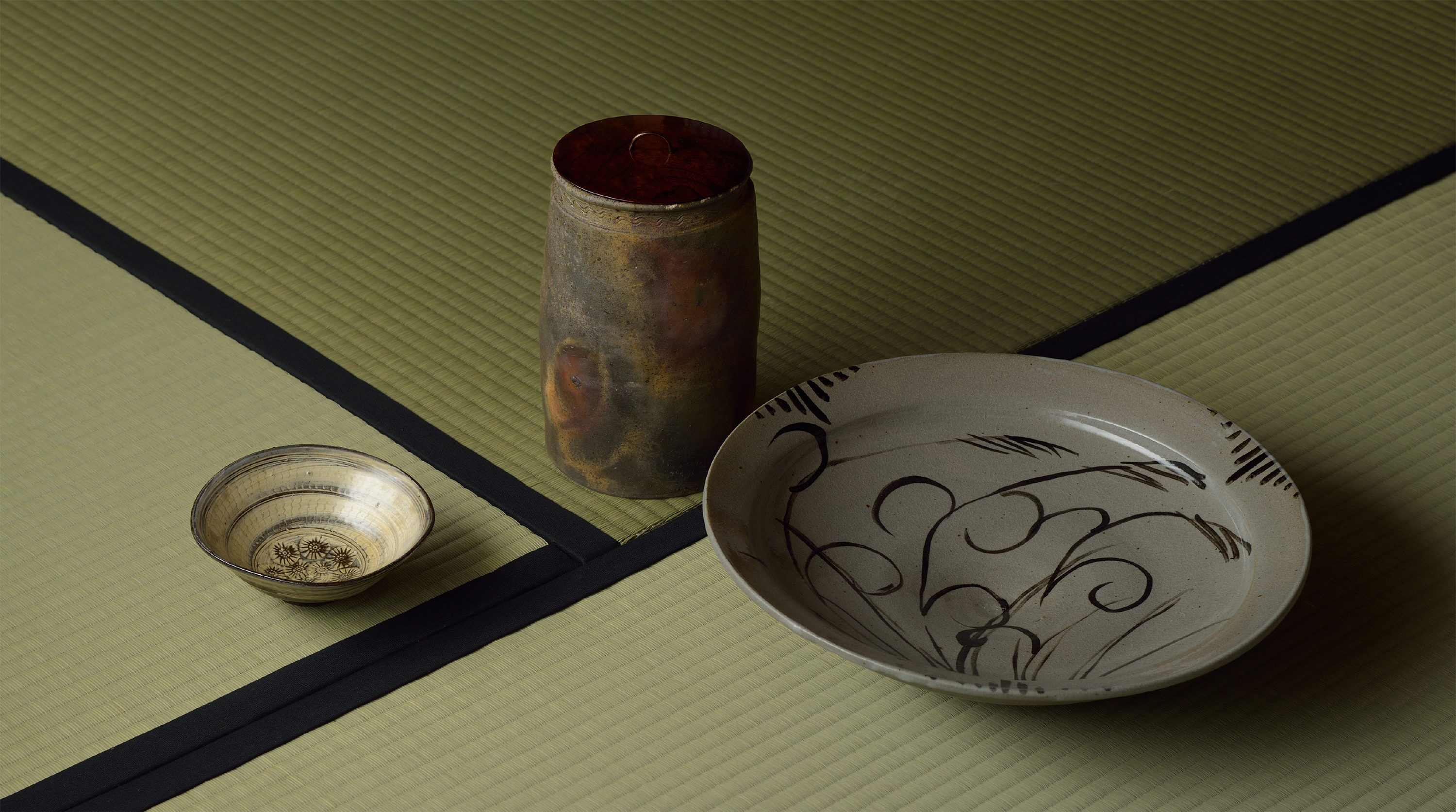 隆太窯、中里隆、斑唐津片口