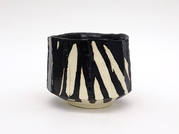 値下げ真作保証 瀧口喜兵爾 織部 四方皿 共箱・共布 2025年 【