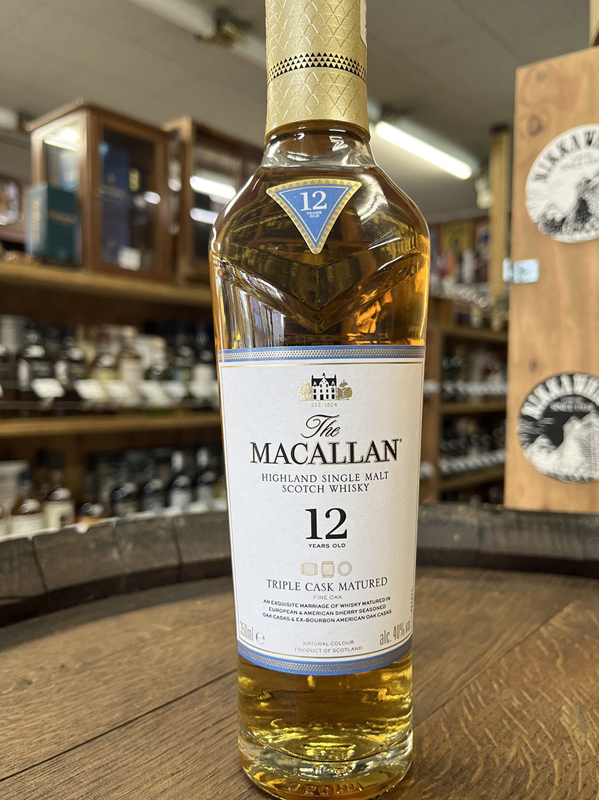 マッカラン12年 シェリーオークカスク 旧ボトル ハーフ ファインオーク