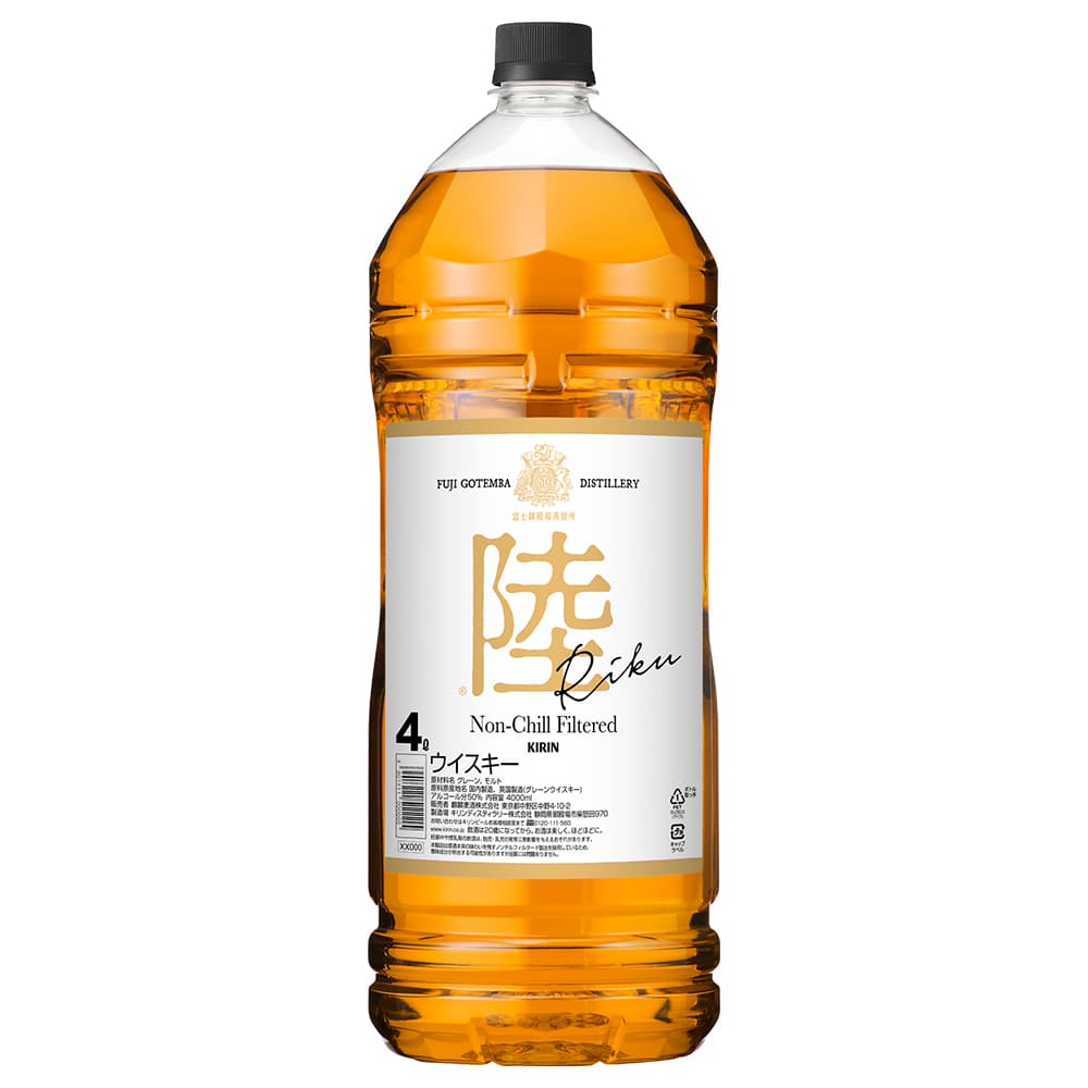 キリン ウイスキー 陸 4L｜格安・安いお酒の通販／配達ならカクヤス