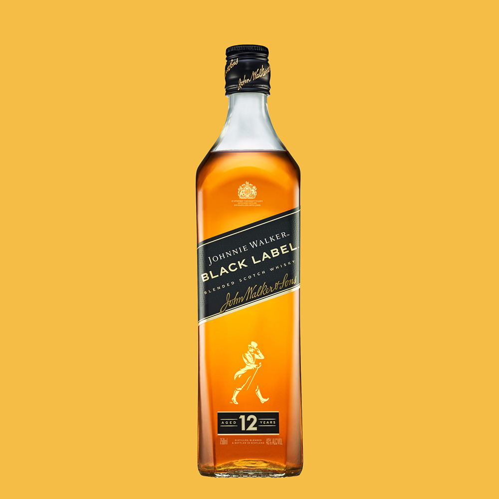 ジョニーウォーカー ブラックラベル 12年 1L｜格安・安いお酒の通販