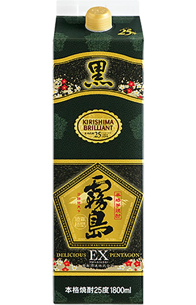 黒霧島EX 芋 25° 1.8L｜格安・安いお酒の通販／配達ならカクヤス