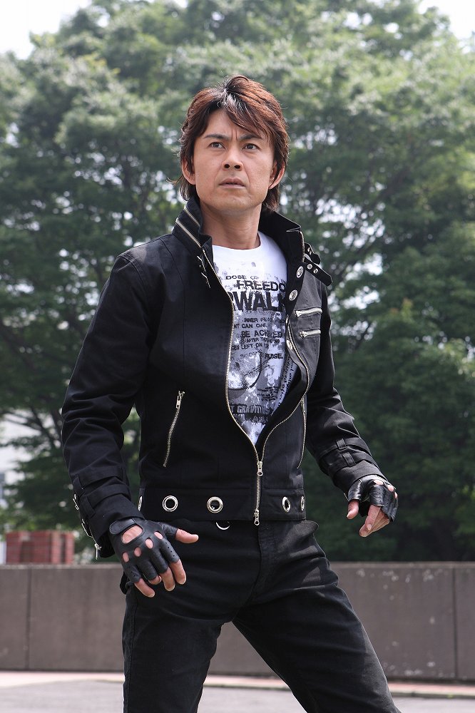 ライダーヒーローメモリアル BLACK RX アクロバッター 倉田てつを南