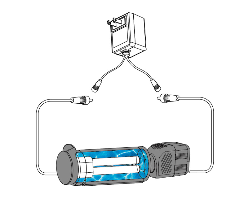 リオプロップ UV 7W 水中殺菌灯：殺菌灯 ～神畑養魚株式会社～