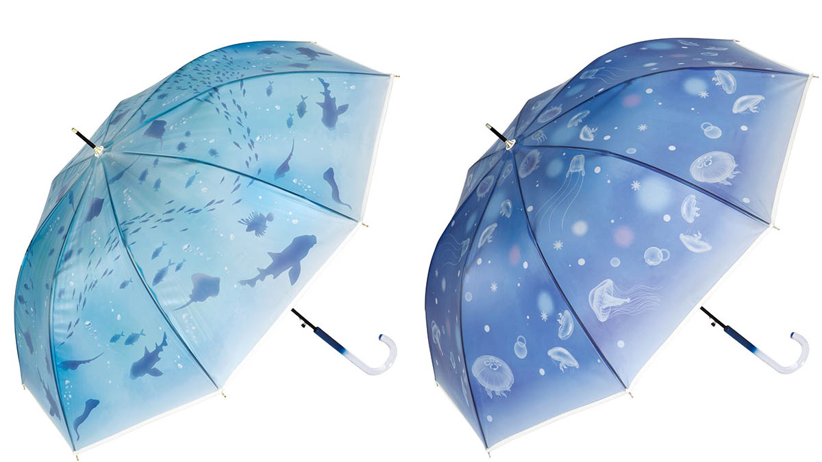 えのすいの水槽をイメージ 20周年で傘ブランドとコラボ、全国販売