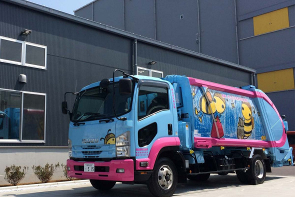 横浜環境保全 ごみ収集車に彩りを イチオシ企業＠かながわ経済新聞