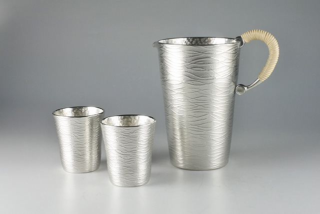お燗にも冷酒にも】本錫酒器セット ペジーブル