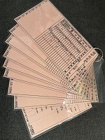 激レア】No.29 都営新宿線列車運行図表 激レア】No.29 都営新宿線列車