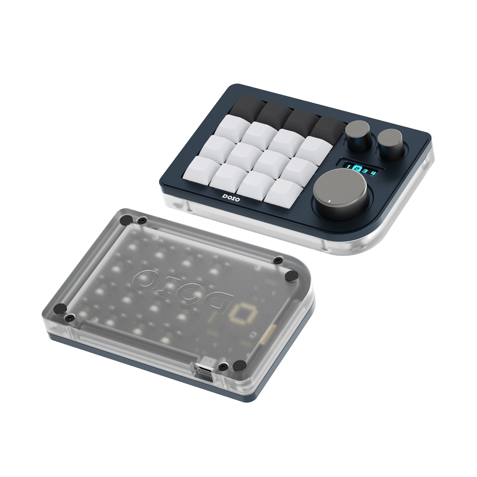 Megalodon Triple Knob Macro Pad