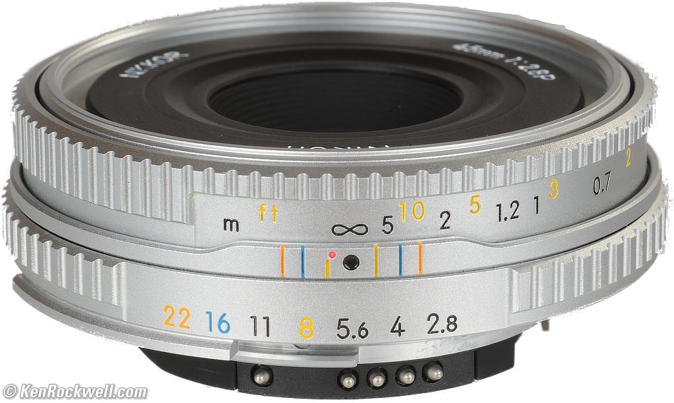 ニコン FM3A ＋ Ai NIKKOR 45mm F2.8P シルバー 中古 NIKON Ai-S
