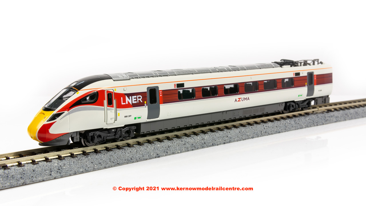 10-1674 Kato Class 800/2 Azuma 5 Car EMU Set 800 209 LNER