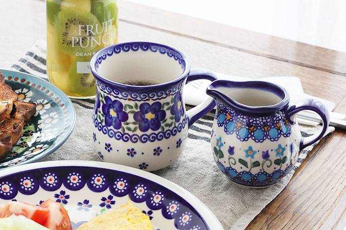 クリーマー・ポーリッシュポタリー(ポーランド食器)