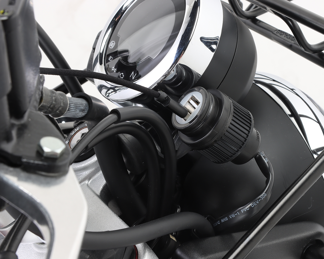 モンキー125 PROTEC ヘッドライトキットキタコUSB