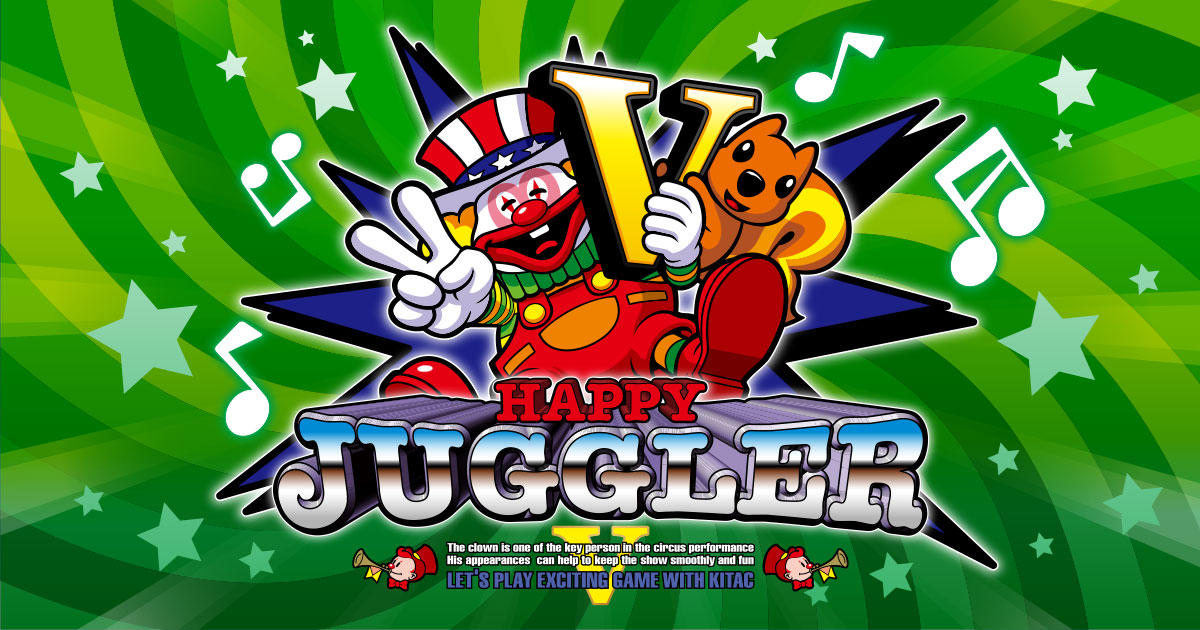 Happy JUGGLER 実機
