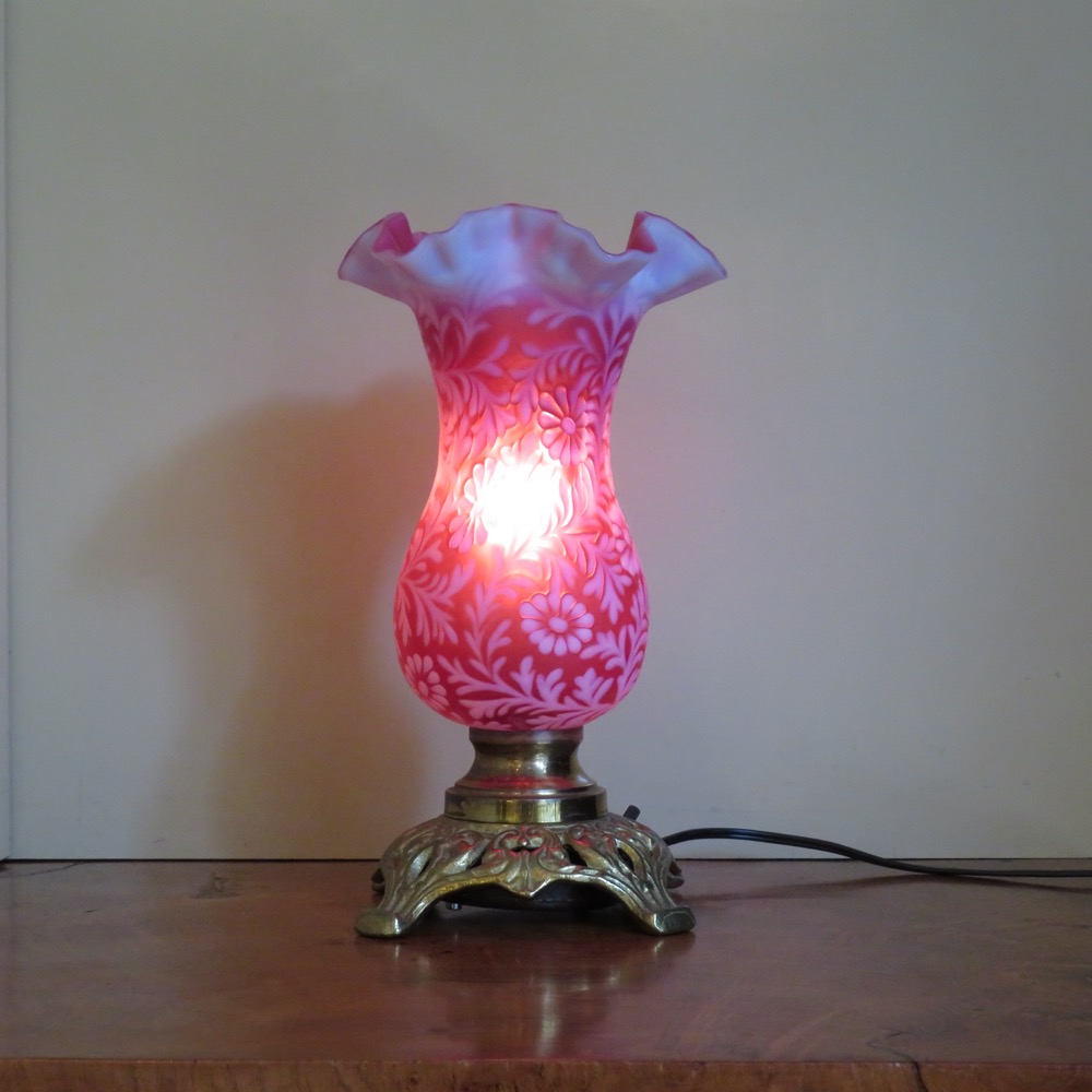 ショップ フェントン（ダイヤモンド）1940年 ランプスタンド オパール