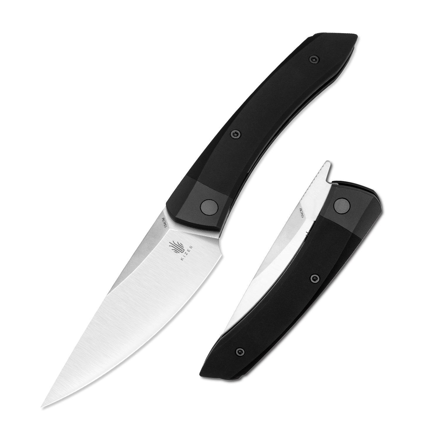 Momo 4.17 inch 154CM Blade Aluminium Handle V4663C1-kizer – Kizer