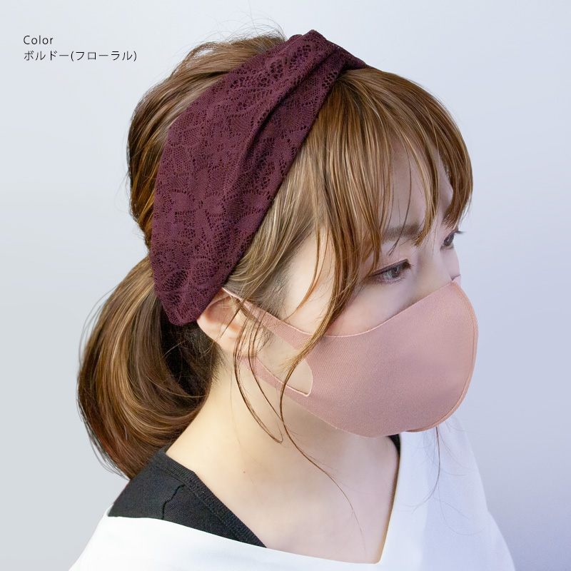 レースヘアバンド01【日本製】 | バレエ TOP | ange collection