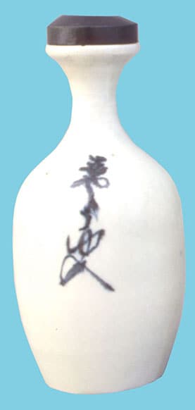 素朴な酒徳利 江戸時代後期 醤油入れ 甕 素朴な酒徳利 江戸時代