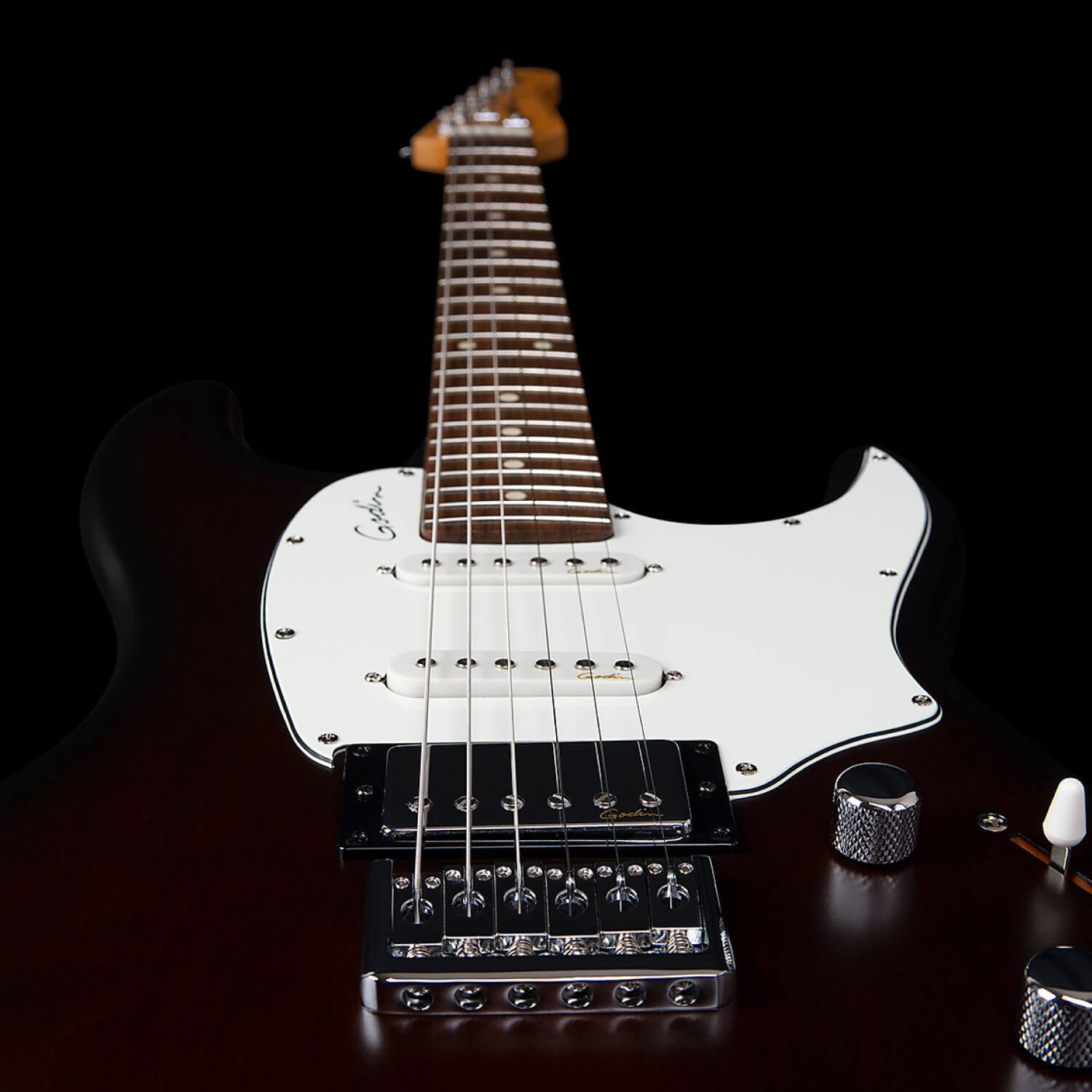 Godin Session HT ストラトタイプ 白 ギター Godin Session HT