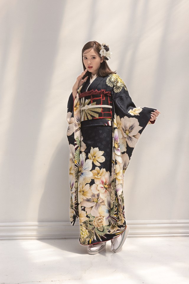 値下げ 藤田ニコルモデル 振袖セット NC348 藤田ニコル - 香川の成人式