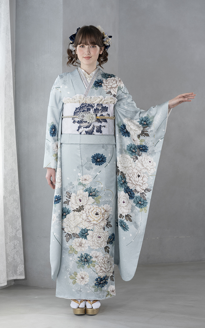 青 | 呉服店・振袖「久し屋」（静岡県）