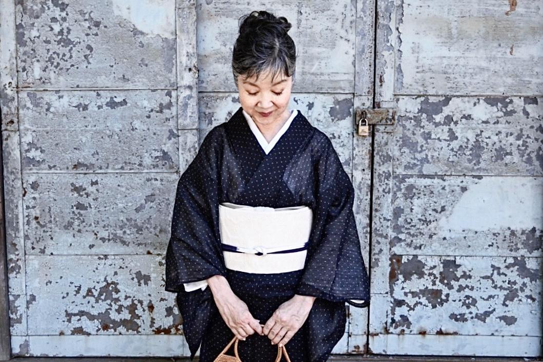 越後上布 小千谷ちぢみ 本麻 着物 着用可 古布 はぎれ リメイク 素材