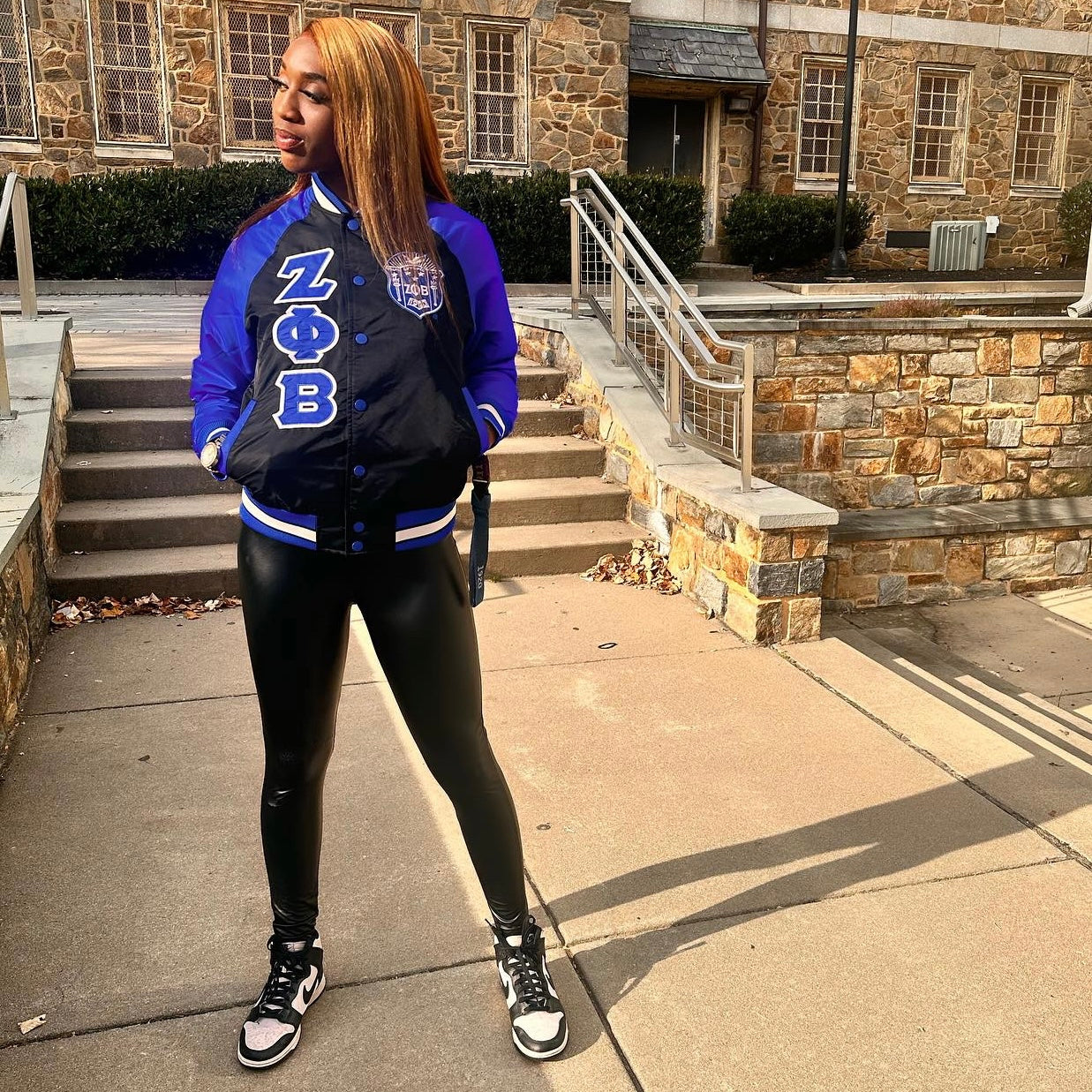 Black Zeta Bomber Jacket Custom Lining – The King McNeal Collection