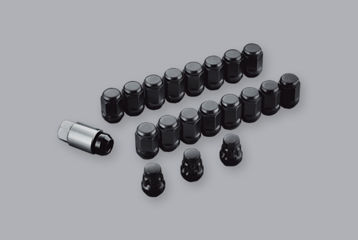Mugen 20 piece lug and lock set (flat taper) 08181-XG8-K0S0 - King