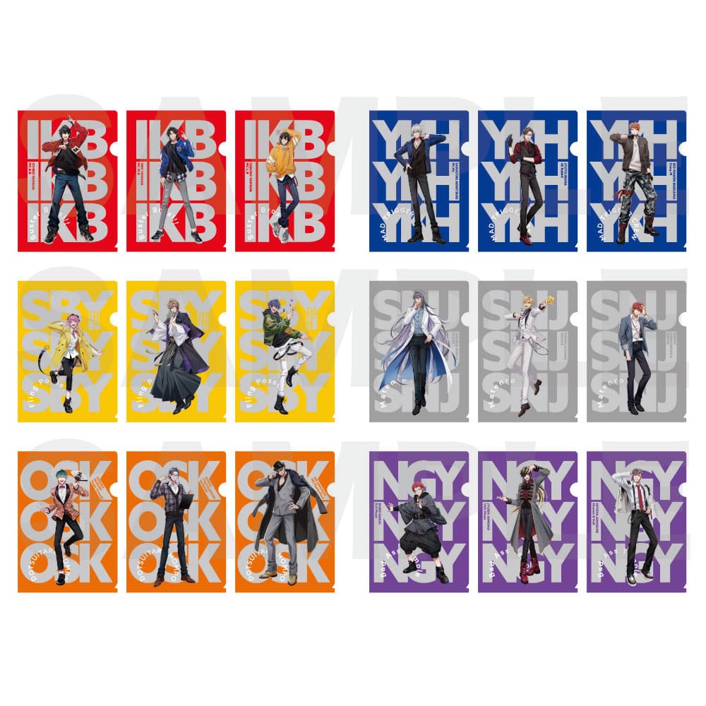 トレーディングミニクリアファイル(Guide Book ＋) ヒプノシスマイク