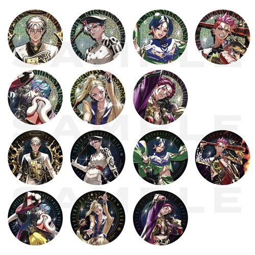 カリスマガンボ 缶バッジ 天堂天彦 9個セット カリスマ 天堂天彦 缶