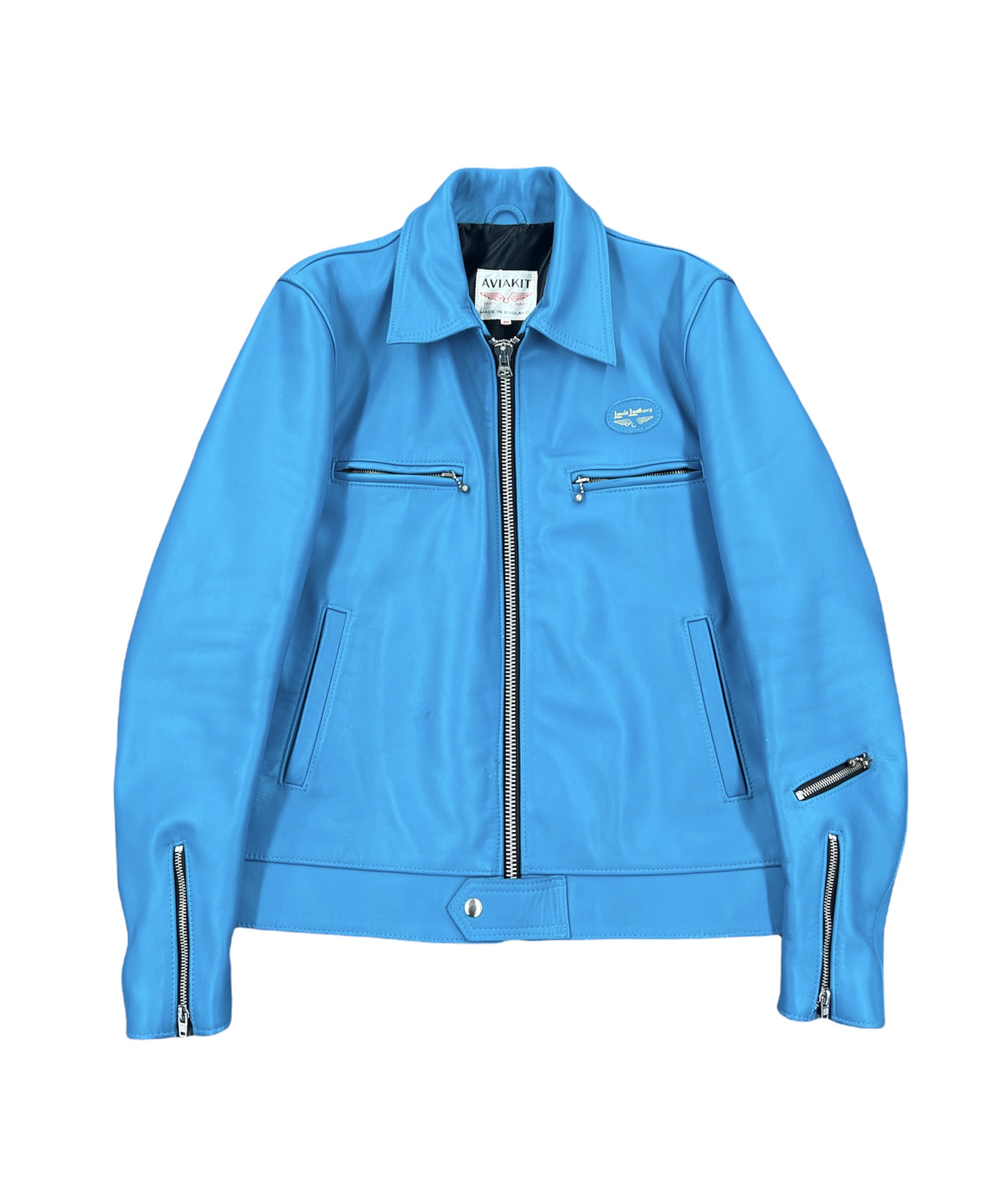 ルイスレザードミネーターヴィンテージターコイズサイズ40