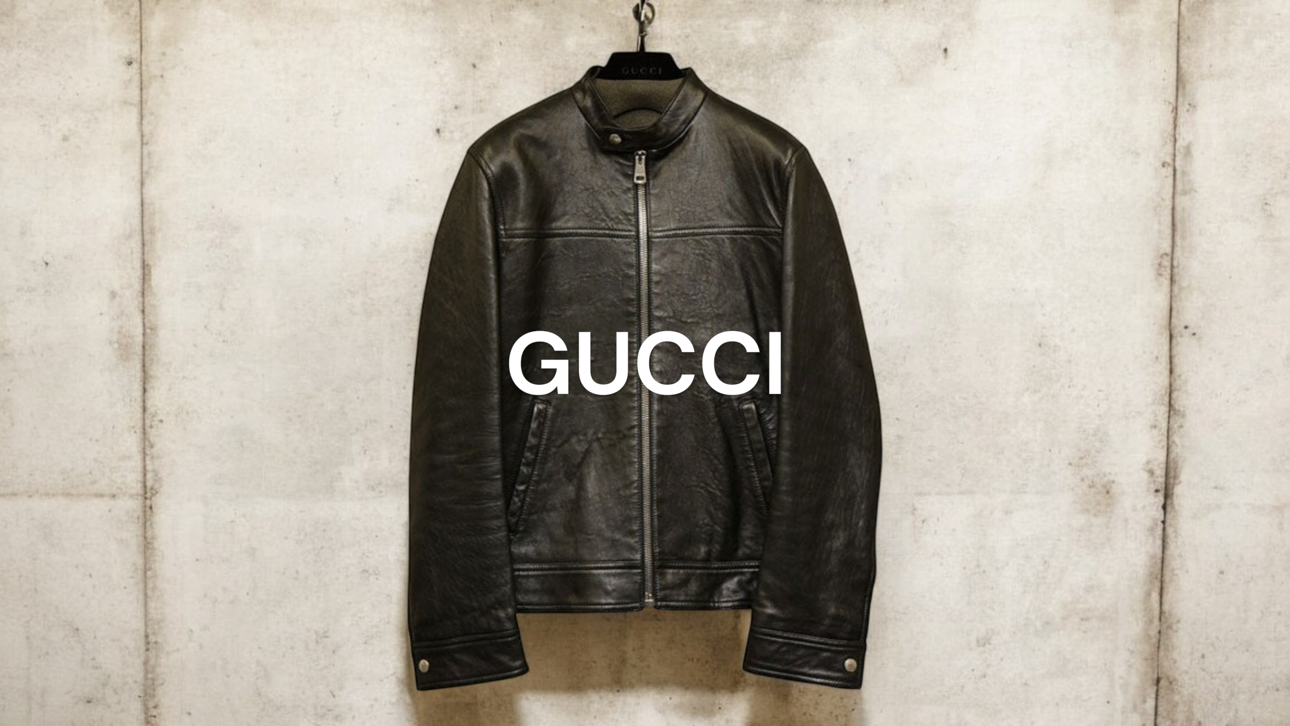 新入荷】GUCCI ミケーレ期 シングルライダースジャケット 264857-XN571