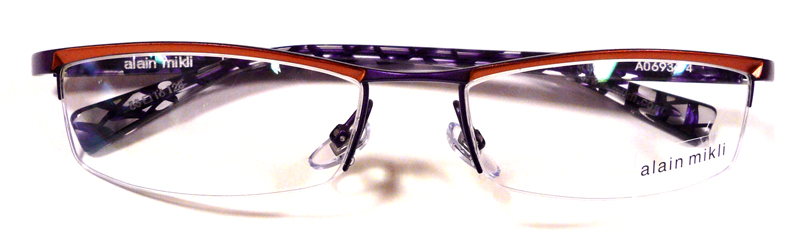 alain mikli アランミクリメガネフレーム パープルコレクション A00693