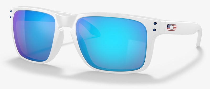 Oakley スポーツサングラス ホワイト/ブルー NEW Oakley SUTRO Low