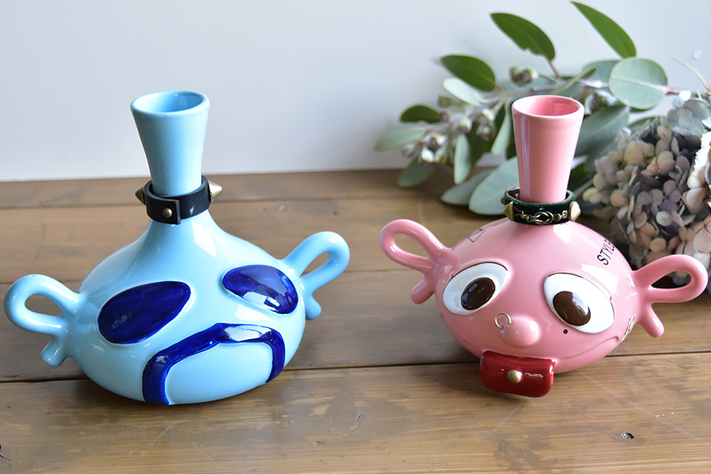 キャラクターオブジェ・壺 – 錦松竹 陶器OEM